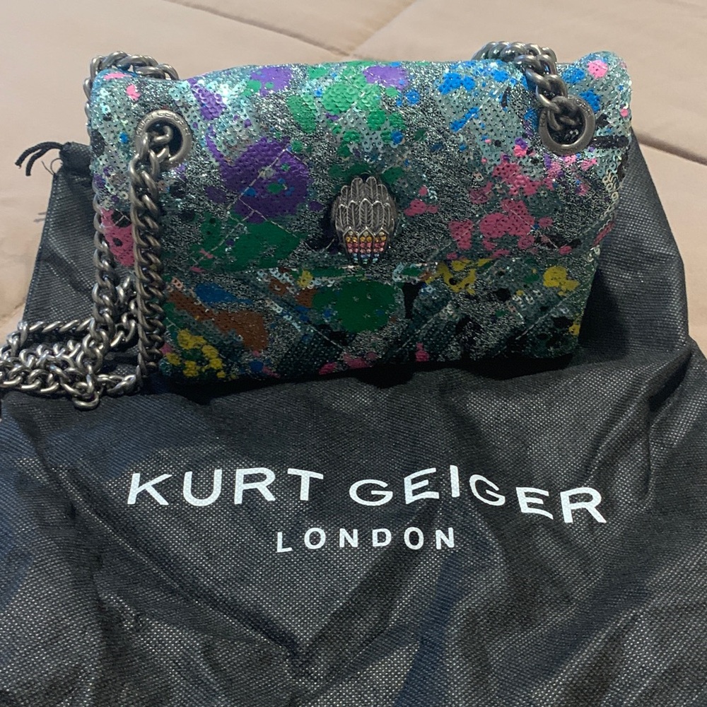 Kurt Geiger Vibrant Sequin Crossbody Bag